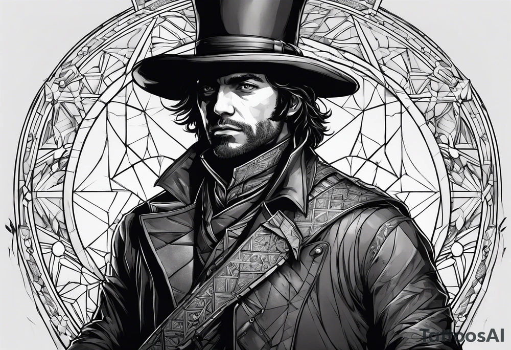 corvo rascunho pousando com as assas dobradas tattoo idea