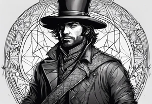 corvo rascunho pousando com as assas dobradas tattoo idea