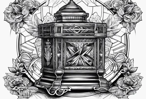 Pawn chest piece tattoo idea