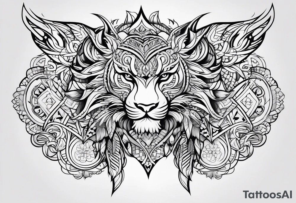 tribal tattoo tattoo idea