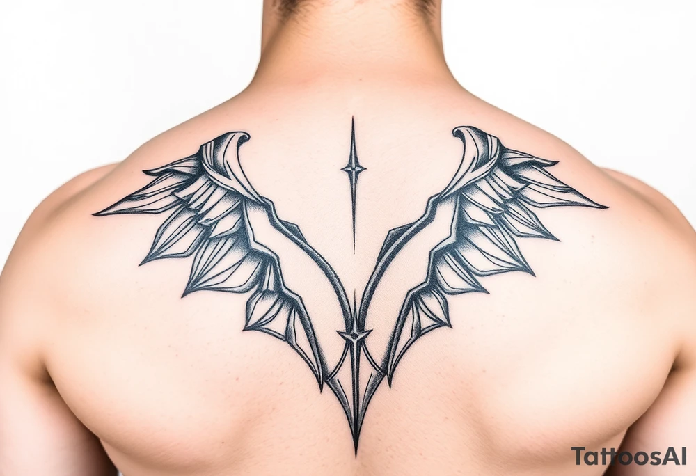 Leather man tattoo idea