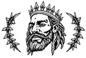 king selassie tattoo idea