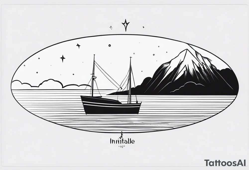 The word inimitable tattoo idea