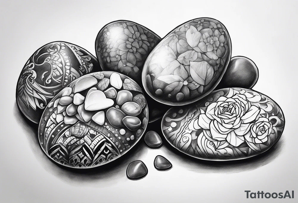 Wishing rocks tattoo idea