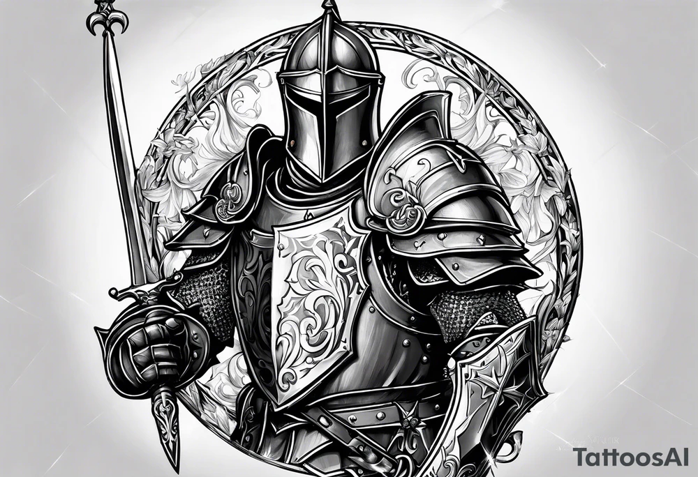 Knight tattoo idea