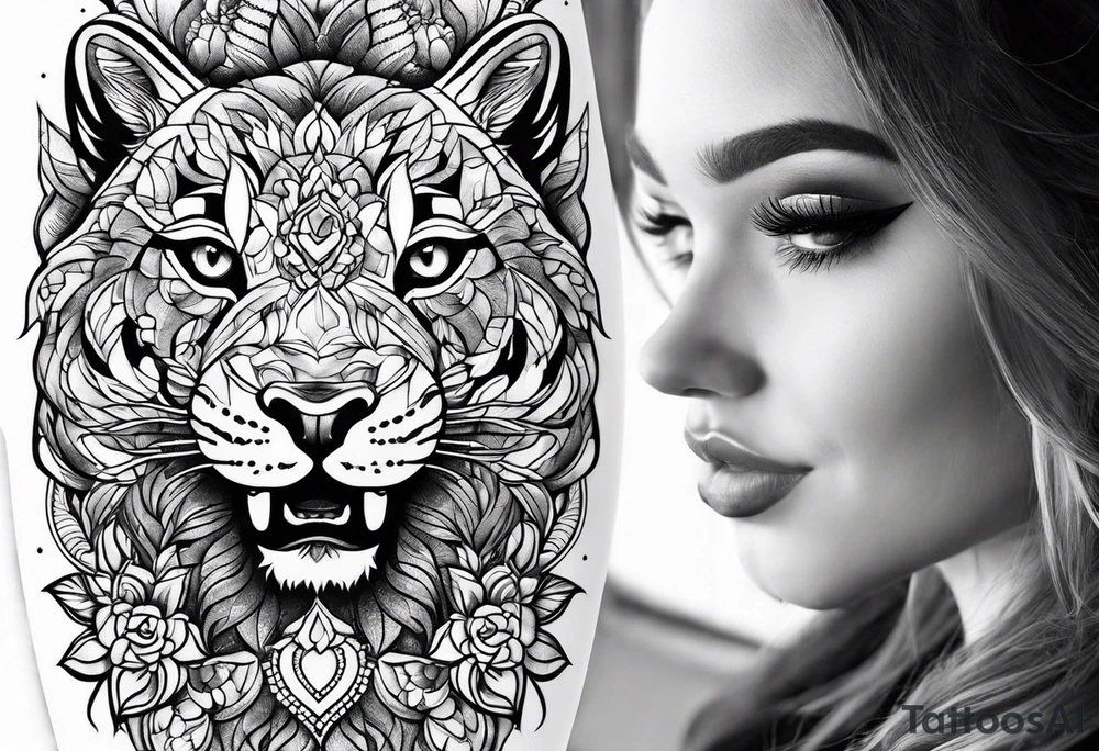 Night light tattoo idea