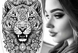 Night light tattoo idea