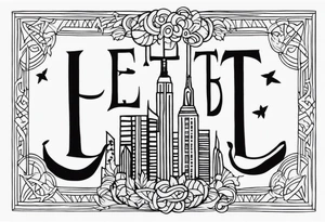 Let it be tattoo idea