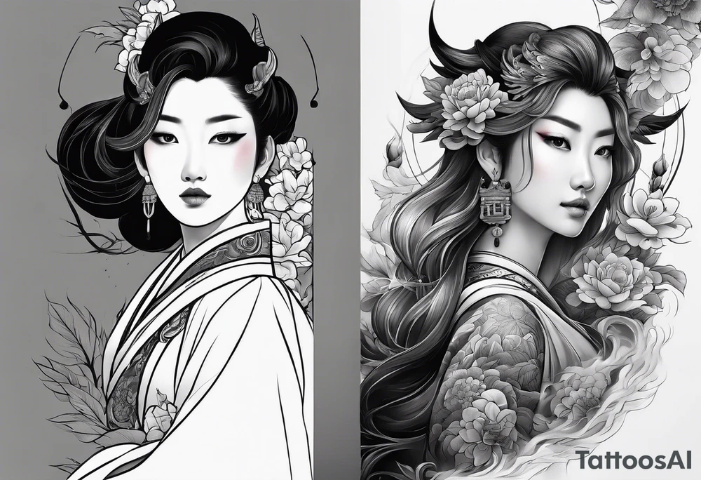 Jing Jang tattoo idea