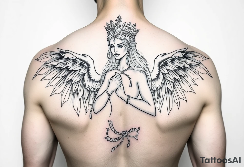 pleasure goddess for arm tattoo idea