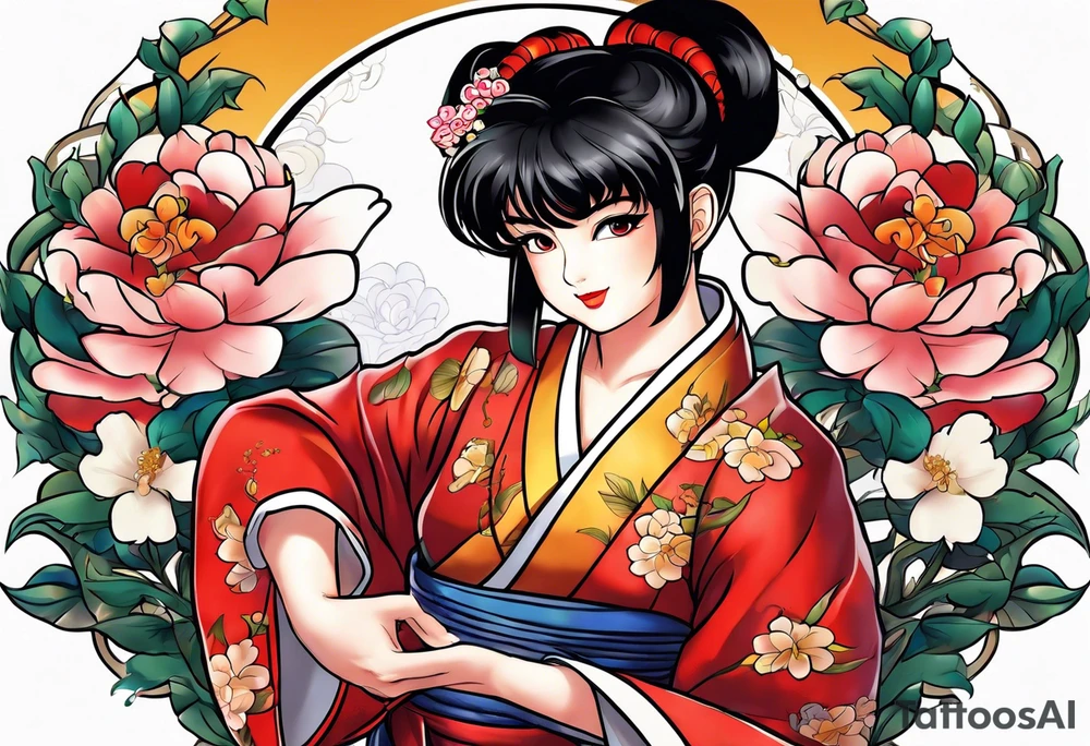 Sleeve ranma 1/2 tattoo idea