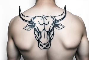 Wall Street bull tattoo tattoo idea