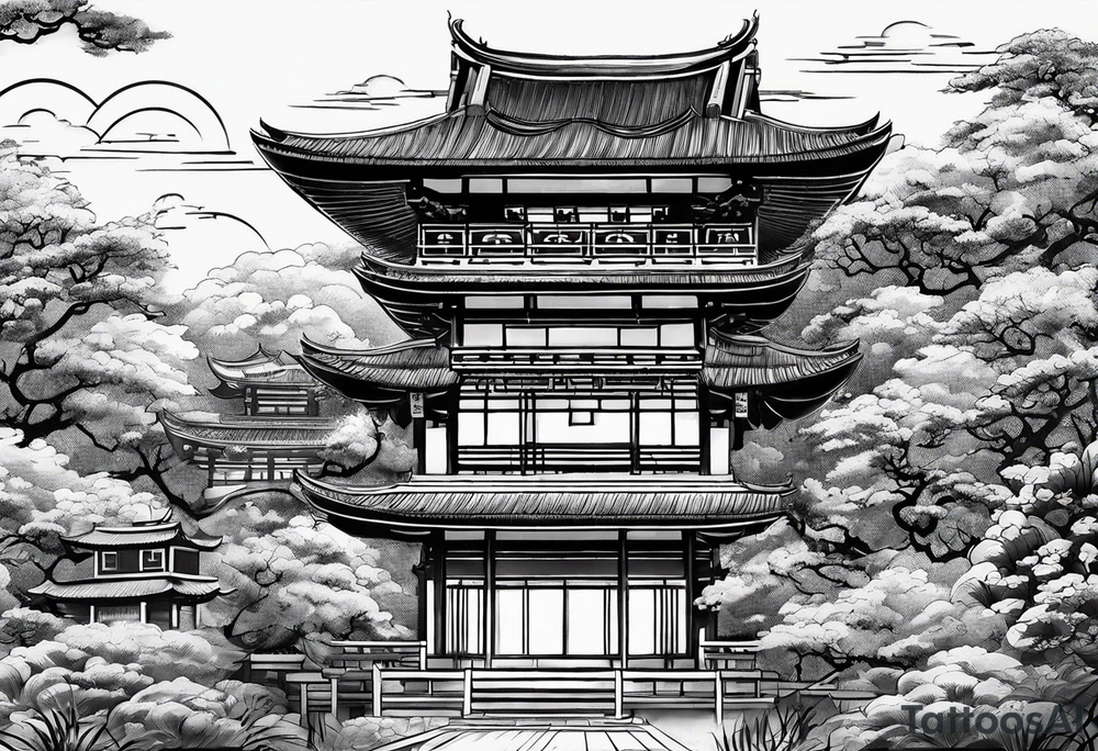 Oriental forearm tattoo representation of consistency tattoo idea
