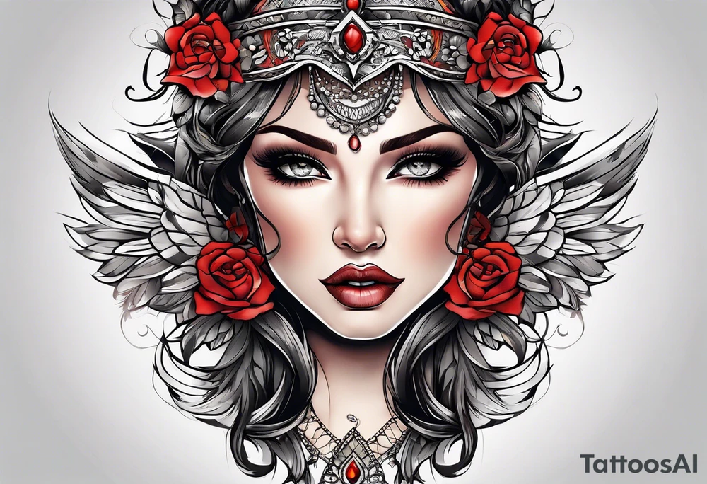 Beauty tattoo idea