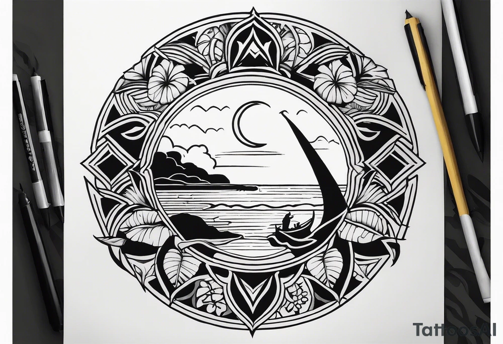 guam theme tattoo idea