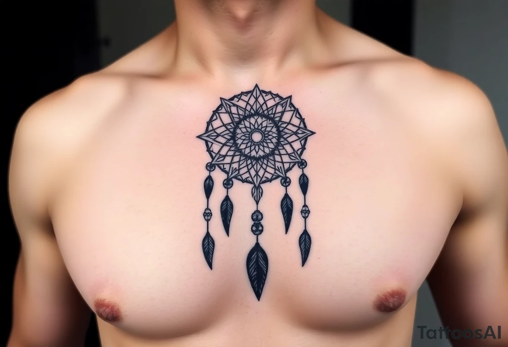 dreamcatcher tattoo idea