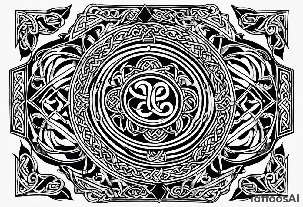 celtic symbols tattoo idea