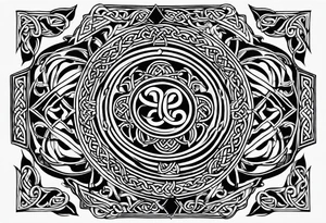 celtic symbols tattoo idea