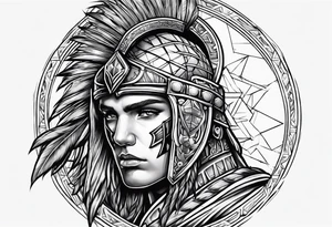 Universal gladiator tattoo idea
