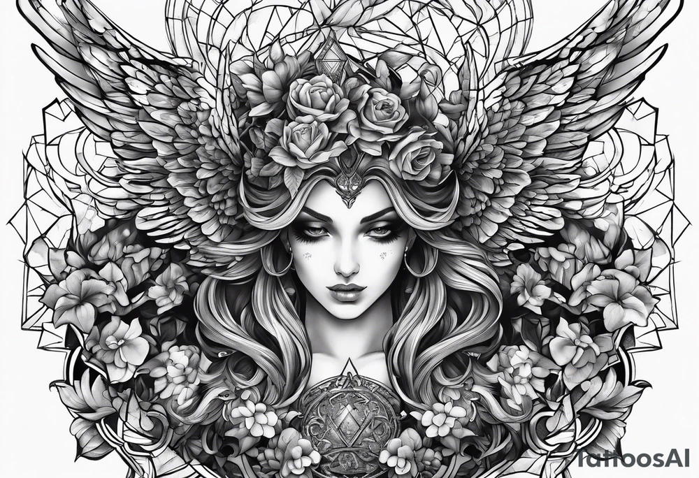 Angel Vs Demon for my soul tattoo idea
