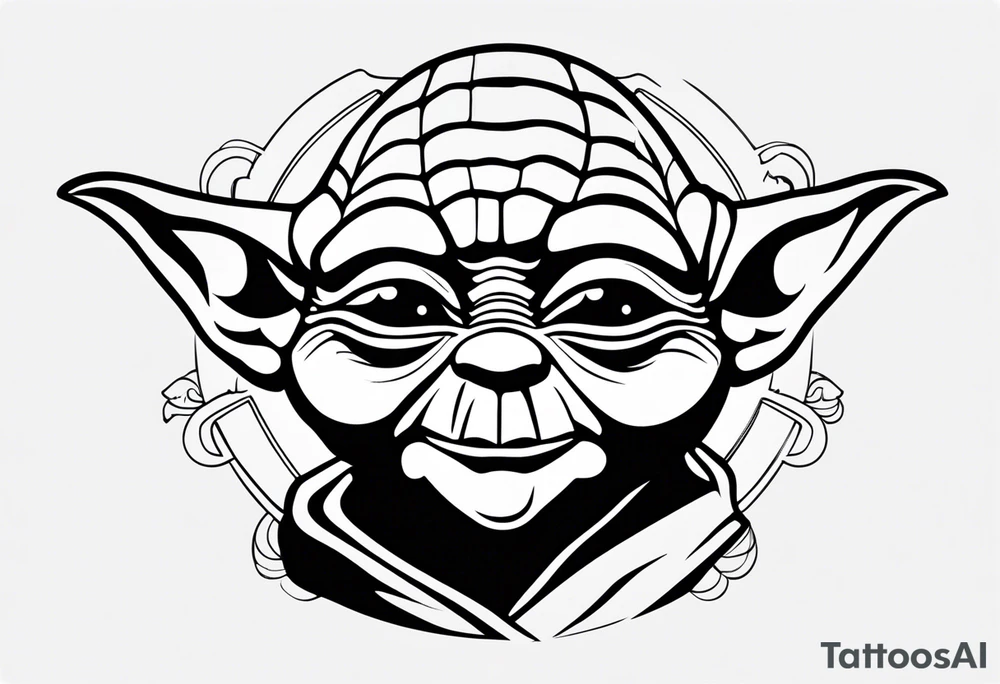 Yoda tattoo idea