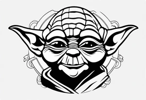 Yoda tattoo idea