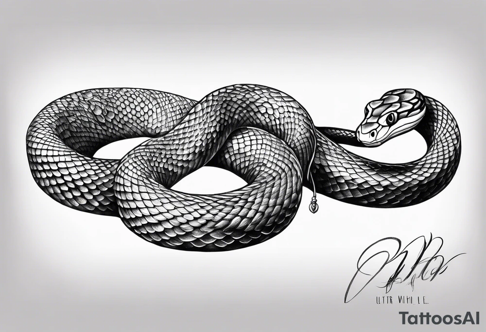 Snake wrapped around my arm tattoo idea