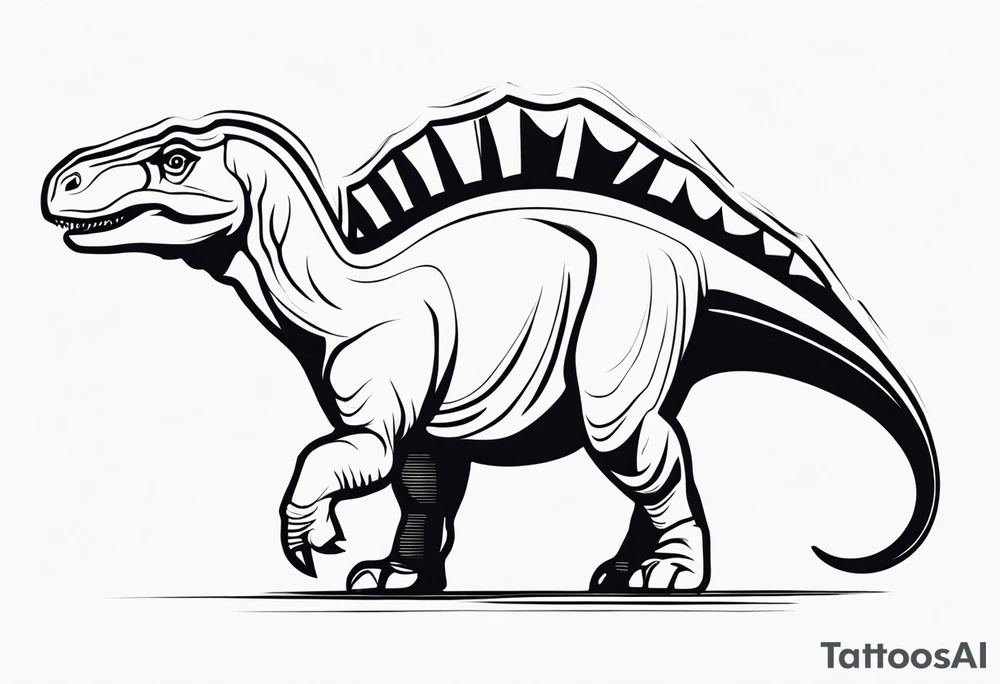 Hadrosaurus foulkii tattoo idea