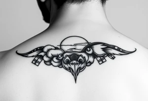 A beach/ocean theme to include something for my wife and child. tattoo idea