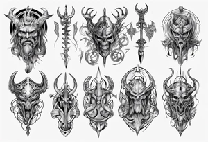 Norse mythology tattoo idea