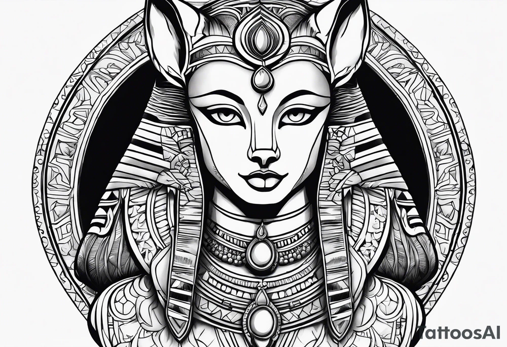 Bastet Goddes tattoo idea