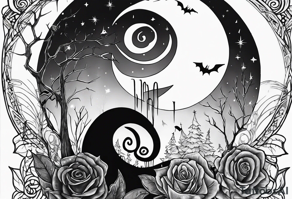 Nightmare before Christmas tattoo idea