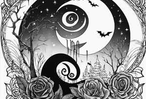 Nightmare before Christmas tattoo idea