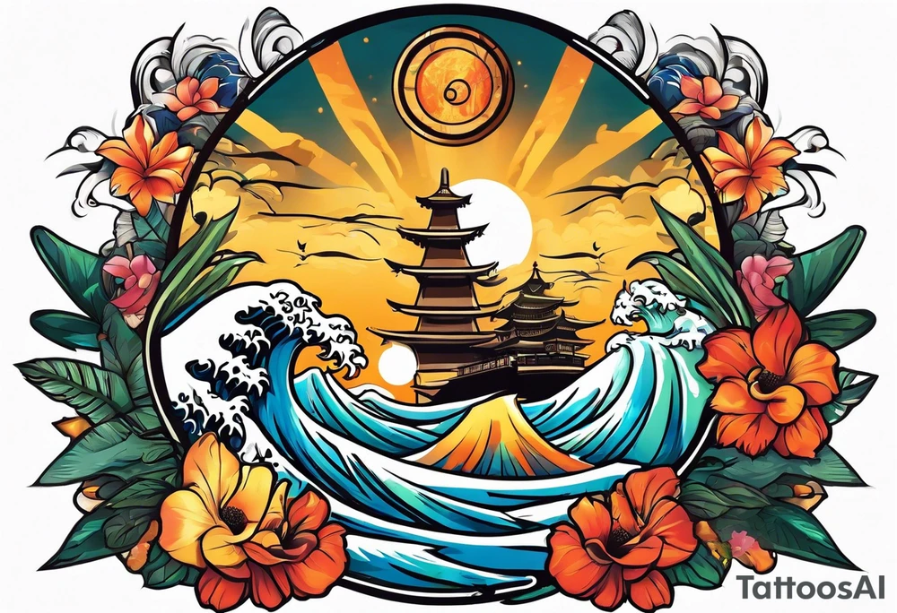 Kamehameha tattoo idea