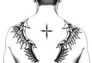 One piece matching tattoos tattoo idea