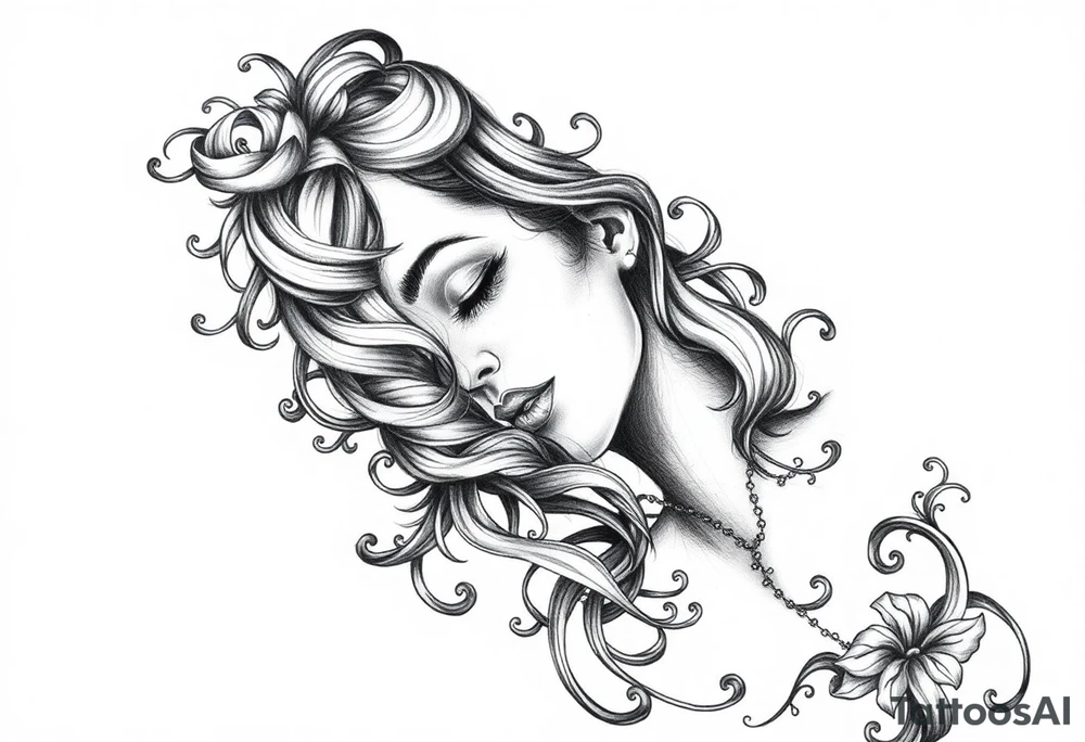 somebody help me through this nightmare tattoo idea