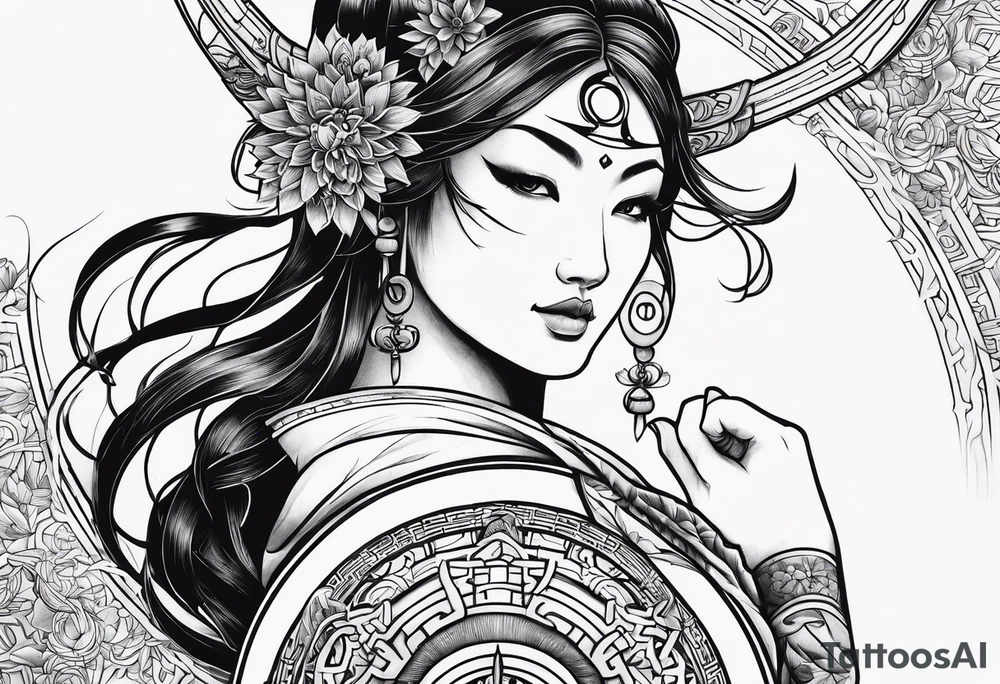 sagittarius, faith, strong tattoo idea