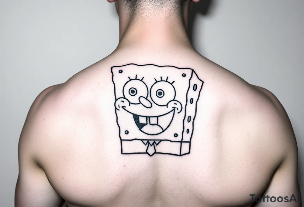 SpongeBob tattoo idea
