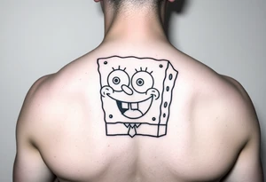 SpongeBob tattoo idea