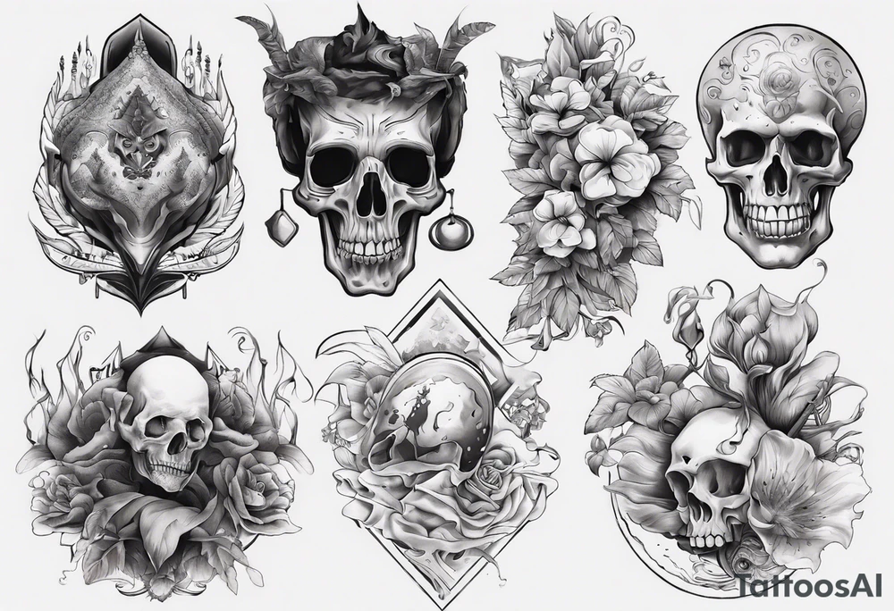 Тату рукав мужской tattoo idea