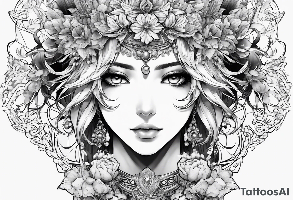 anime tattoo idea