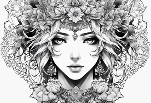 anime tattoo idea