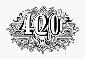 420 tattoo idea