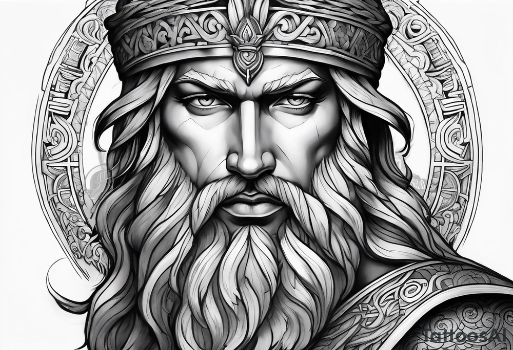 greek god, powerful, meaningful tattoo idea