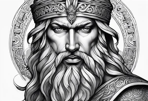 greek god, powerful, meaningful tattoo idea