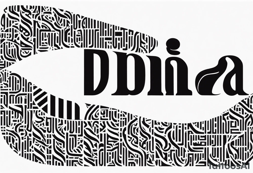 Richardson turned into a dna tattoo idea