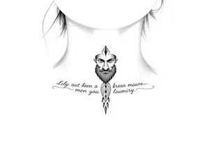 becoming the best man you can be, maturing, growth, be confident, being humble tattoo idea