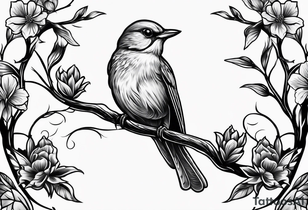 nightingale tattoo idea