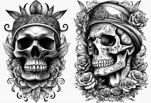 memento mori tattoo idea