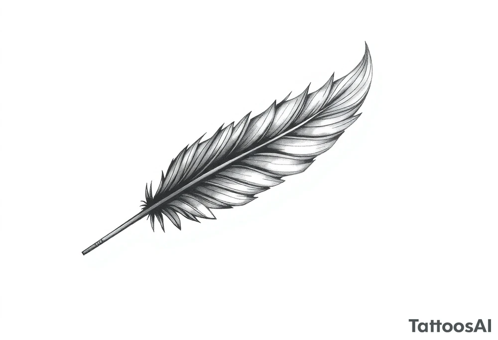 FEATHER tattoo idea